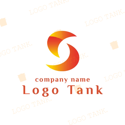 Sの文字のロゴ