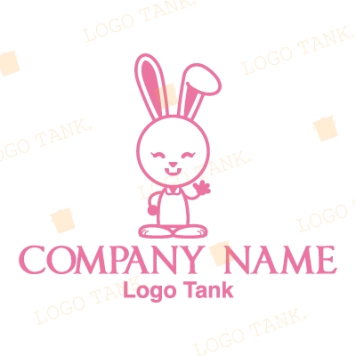 うさぎのロゴマーク