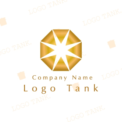 ゴールドなロゴ