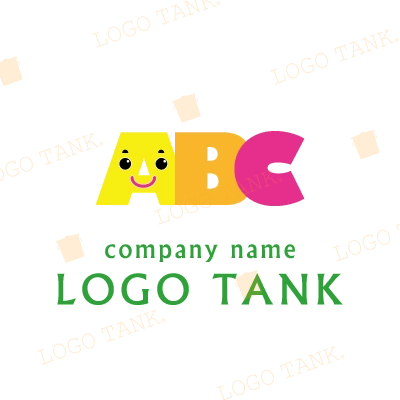 「ABC」のキャラクターロゴマーク 