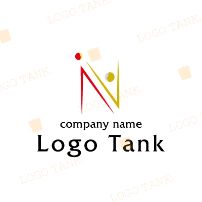 Nをモチーフにしたロゴ