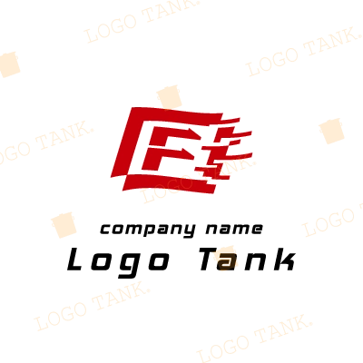 フラッグ「F」のロゴ