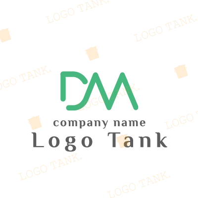 DにMを重ねるのロゴ