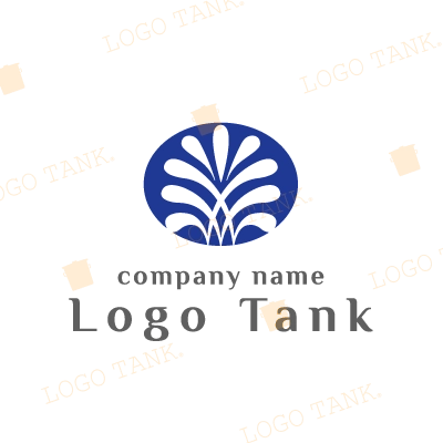 成長と育成の木のロゴ