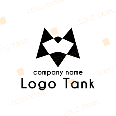 複数の図形を組み合わせロゴ