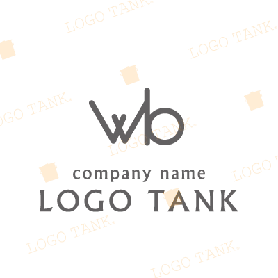 「wb」のロゴマーク