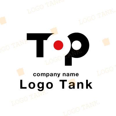 ＴＯＰのモダンなロゴ