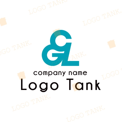 ファッション、ショップ。スポーツなどにおすすめ！Ｃ、Ｇ、Ｌのロゴ