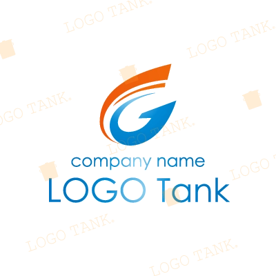 Gの文字ロゴ
