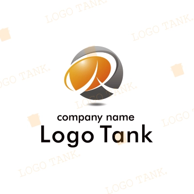 カジュアルなRのロゴ