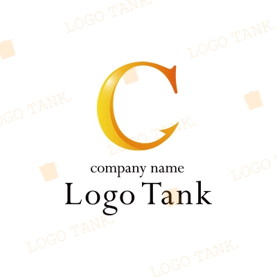 輝くＣのロゴ