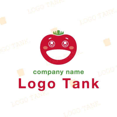 感動しているトマト
