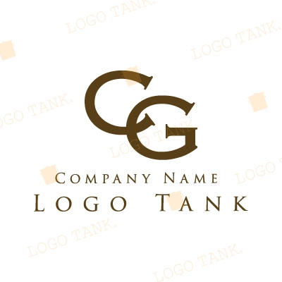 CとGのロゴ