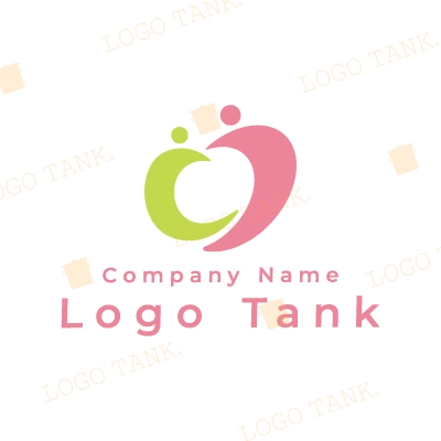 愛や人とのつながりのロゴ