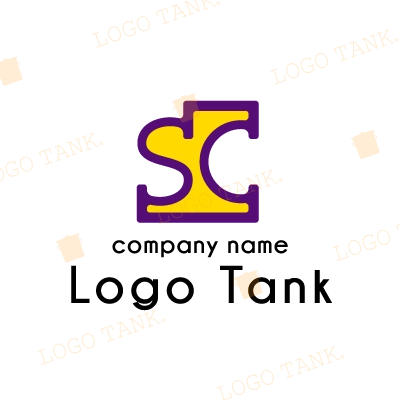 繋がりあった「S」と「C」のロゴ
