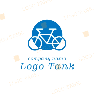 自転車のロゴ