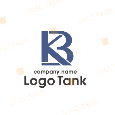Ｋ・Ｂのモノグラムをデザイン化したロゴ