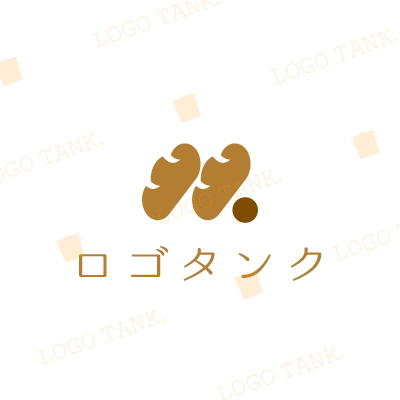「M」や「パン」もモチーフにしたシンプルで親しみやすいロゴです。