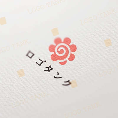 「はなまる」をイメージしたロゴです。