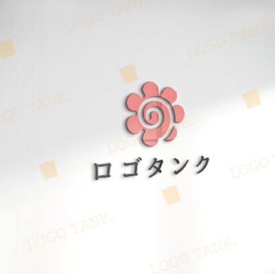 「はなまる」をイメージしたロゴです。 ポップ / シンプル / スクール / 学校 / 塾 /,ロゴタンク,ロゴ,ロゴマーク,作成,制作