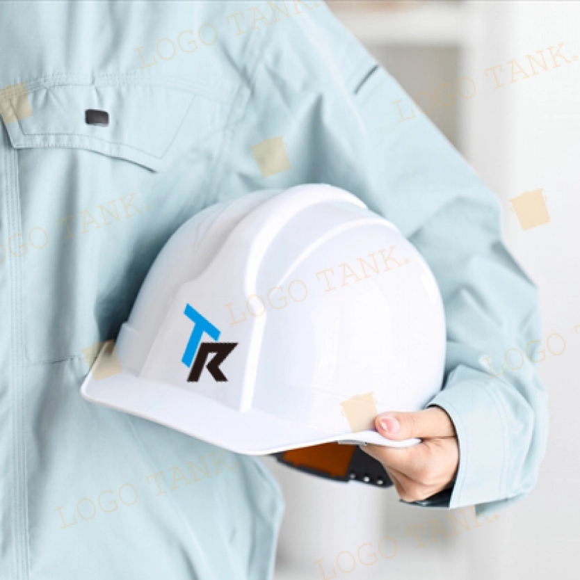 TとRの組み合わせ T/R/クール/青/黒/シンプル/安定感/男性的/カッコイイ/建築/不動産/IT/スクール/スポーツ/ /,ロゴタンク,ロゴ,ロゴマーク,作成,制作