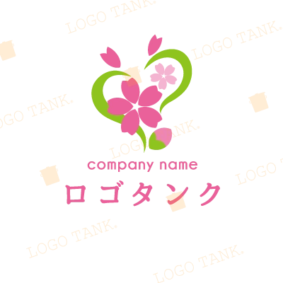 桜と温もりを表現