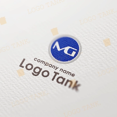 円形のMGのロゴ