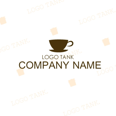 コーヒーカップ カップ / 珈琲 / コーヒー / 紅茶 / 喫茶 / カフェ / 飲む / 休憩 / 落ち着く / 安らぐ /,ロゴタンク,ロゴ,ロゴマーク,作成,制作