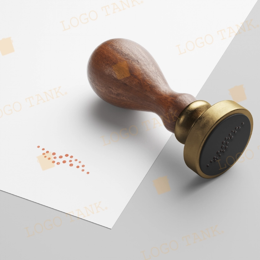 カラフルドット カラフル / ドット / 点 / 流れ / ウェーブ /,ロゴタンク,ロゴ,ロゴマーク,作成,制作