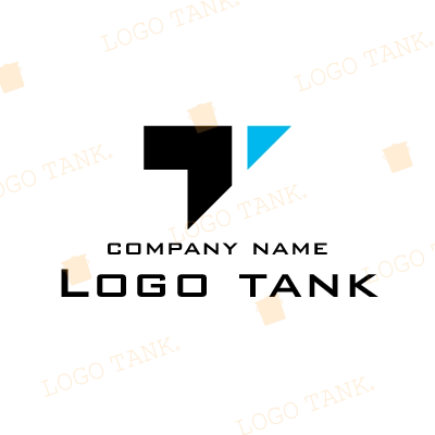 アルファベットのTのロゴ