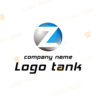 球体にアルファベットのZのロゴ