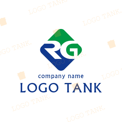 “R”と“G”のロゴ