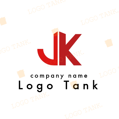 アルファベットJとKを組み合わせたロゴ