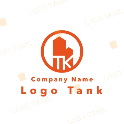 ビルとTKの文字を表したロゴ