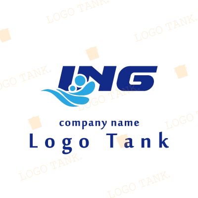 ing(進行形）のロゴ